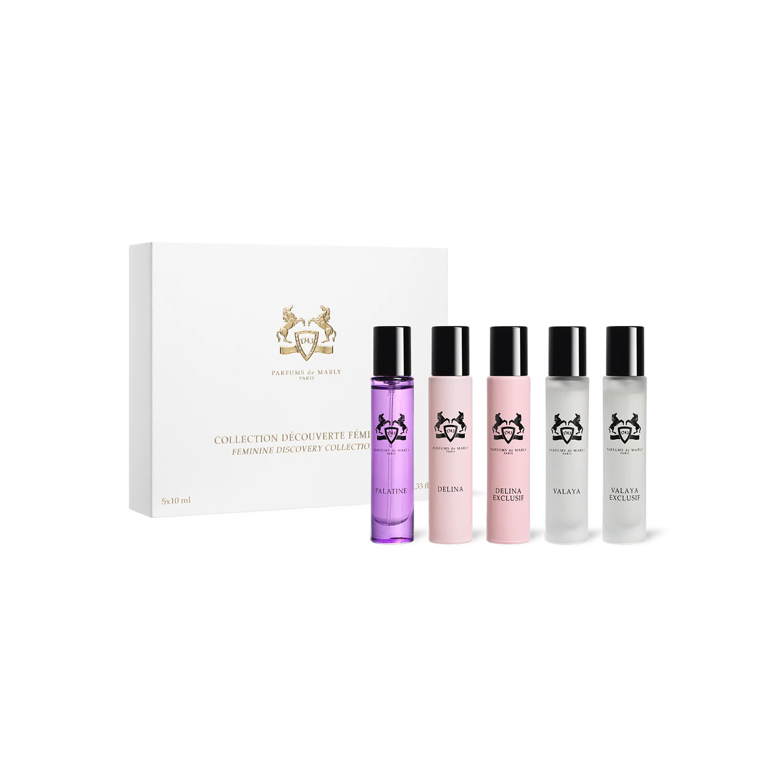 Colección Descubrimiento Femenino Parfums de Marly 5x10ml