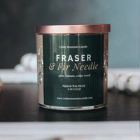Fraser & Fir Needle - 9 oz Whiskey Jar Candle 