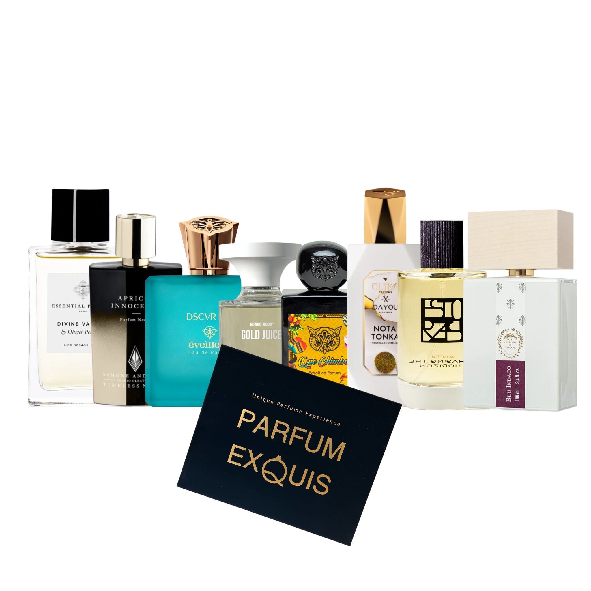 Set Of Pins | Coffret de parfums mensuels 8 x 1 ml 