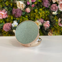 Jewelry Radiant Cushion Cream almond green