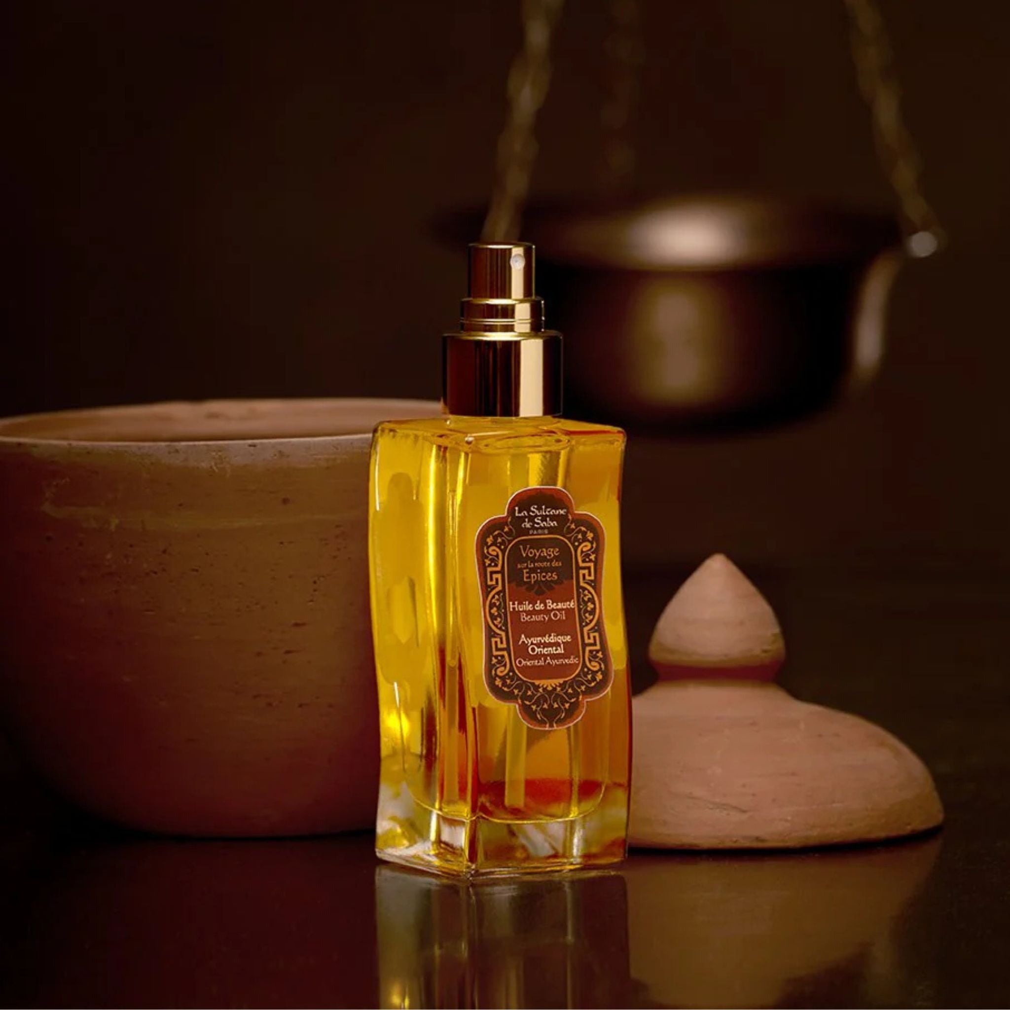 La Sultane De Saba Amber Vanilla Patchouli Beauty Oil 