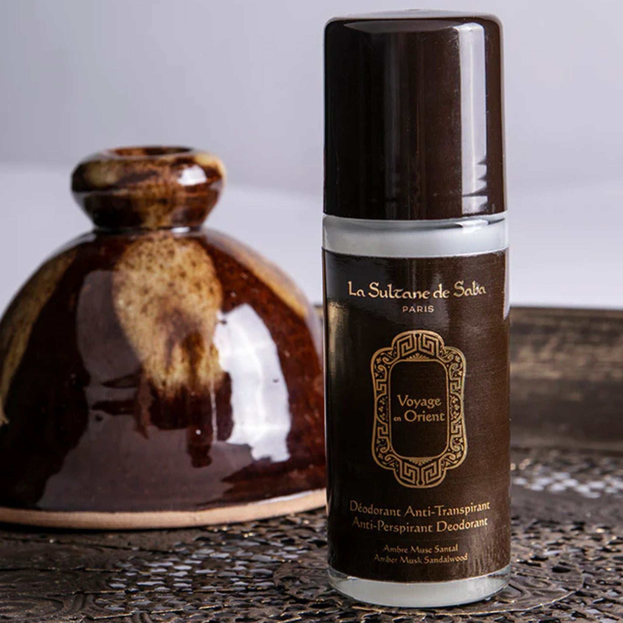 Deodorant Anti-Perspirant Amber Musk Sandalwood La Sultane De Saba 
