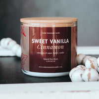 Sweet Vanilla Cinnamon - 3 Wick Jar Candle