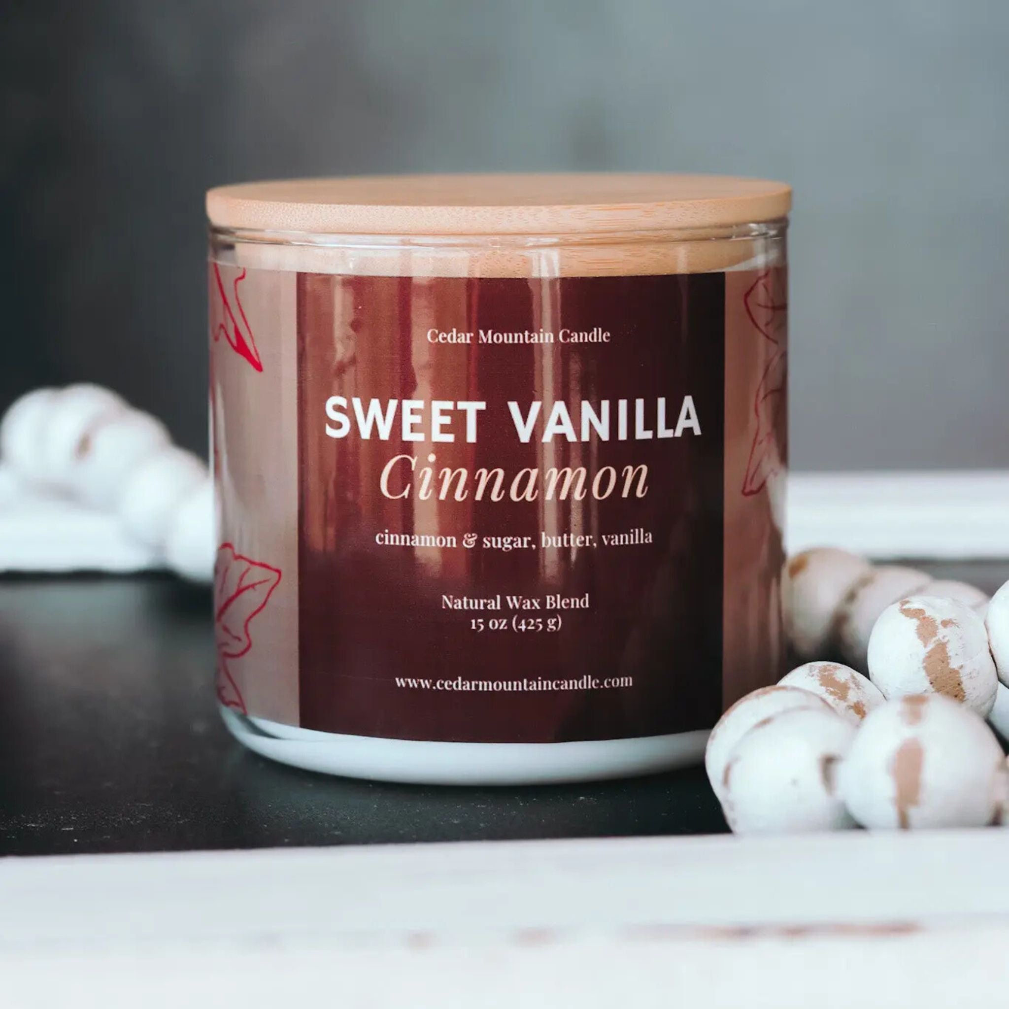 Sweet Vanilla Cinnamon - 3 Wick Jar Candle