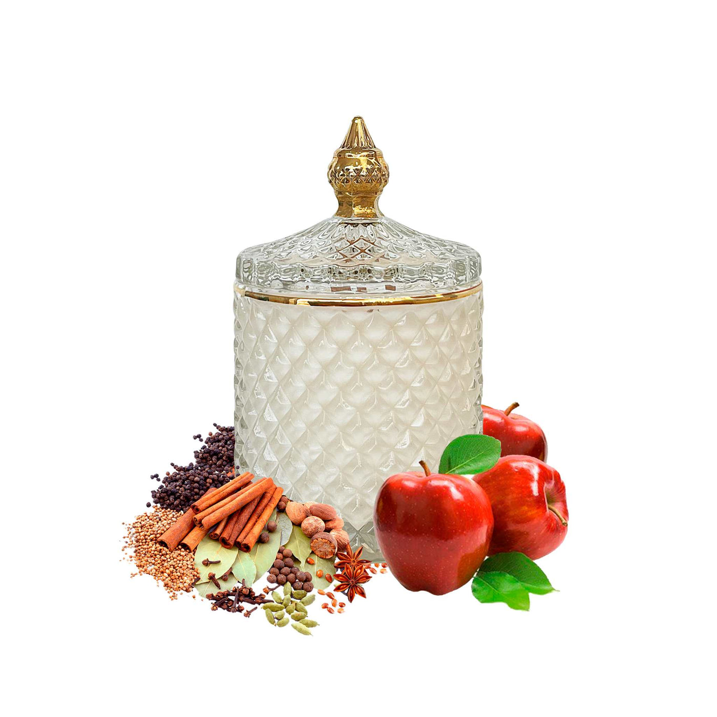 Spiced Apple Candle wooden wick